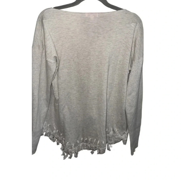 Lilly Pulitzer Heather Gray Ferrera Long Sleeve Sweater Size Large - Picture 5 of 7